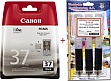  PG-37Bk Canon Pixma iP1800/ iP1900/ iP2600 +   Black (Set37-inkB)