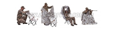  Ameristep Cover/ Predator Hunter 3D Chair&Cover sistem AP Snow (10155A)