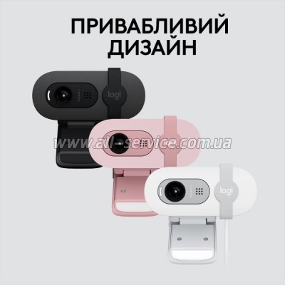 - Logitech Brio 100 Full HD Rose (960-001623)