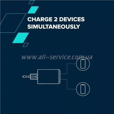 �������� ������� Canyon CU45AC GaN 45W 1xPD 1xQC EU White (CNS-CUW45AC)