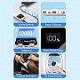   Vention 10000mAh 22.5W 3A PD, QC/3.0, LED Display, White (FHKW0)