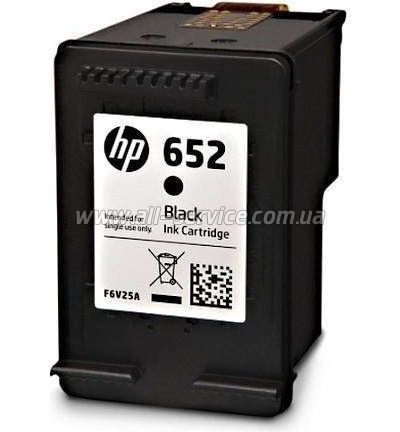  HP 652 DJ Ink Advantage 1115/ 2135/ 3635/ 3835 Black (F6V25AE)