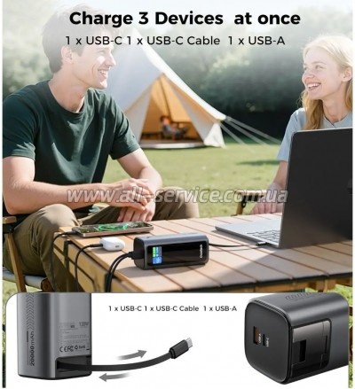 ������� ������������� Choetech 20000mAh PD 130W (B815C)