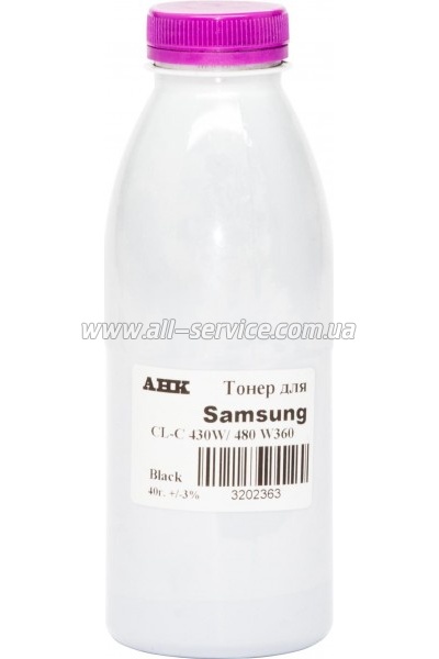 Тонер АНК Samsung SL-C430W/ 480W бутль 40г Black (3202363) Тонер АНК Samsung SL-C430W/ 480W бутль 40г Black (3202363)