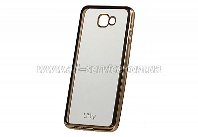 ����� Utty Electroplating ��� Samsung Galaxy J5 Prime SM-G570F Gold (245296)