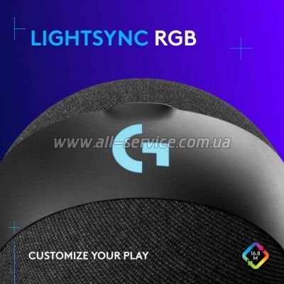  Logitech G Yeti Orb RGB Gaming Mic with Lightsync Black (988-000551)
