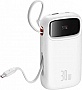   Baseus QPow2 20000mAh 30W, with 2*Type-C Cable, White (P10055009213-00)