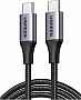 ���� ������ USB-C to USB-C 2.0m 240W space gray Ugreen (90440)