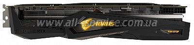  Gigabyte GeForce RTX2080 8GB GDDR6 AORUS (GV-N2080AORUS-8GC)