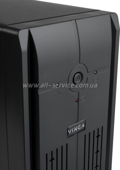  Vinga LED 650VA metal case with USB (VPE-650PRMU)