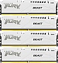     DDR5 128GB (4x32GB) 5600 MHz FURY Beast White Kingston Fury (ex.HyperX) (KF556C40BWK4-128)