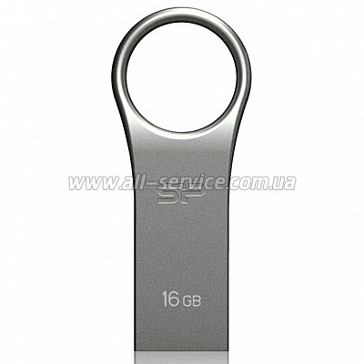  Silicon Power 32GB Firma F80 Metal Silver (SP032GBUF2F80V1S)