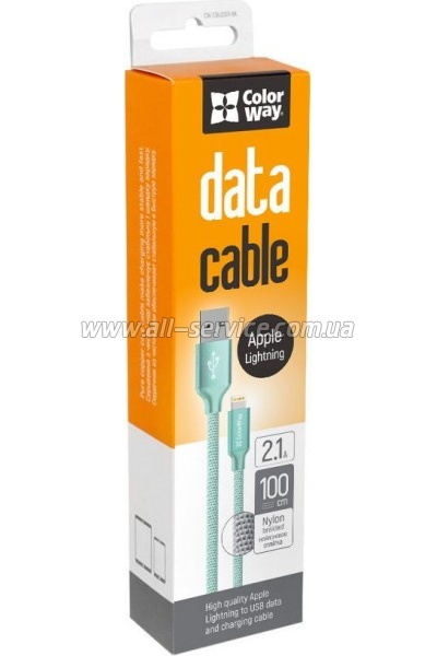  Colorway USB - Apple Lightning 2.1 1  (CW-CBUL004-MT)