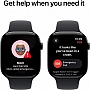 - Apple Watch Series 10 GPS 46mm Jet Black Aluminium Case with Black Sport Band - S/M (MWWP3QH/A)