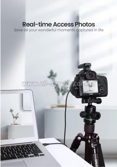 ���� ������ USB 2.0 AM to Mini 5P 2.0m US132 black Ugreen (30472)