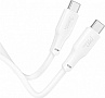 ���� ������ USB-C to USB-C 2.0m 240W TPE X93 white HOCO (6931474790743)