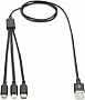���� ������ USB 2.0 AM to Lightning + Micro 5P + USB-C 1.0m charge only Digitus (AK-300160-010-S)