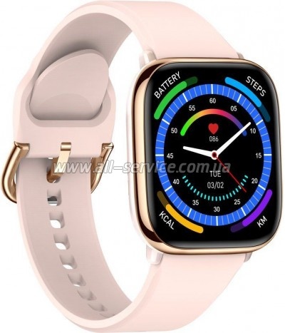 - Gelius Pro GP-SW014 (Amazwatch GTi) Gold Rose