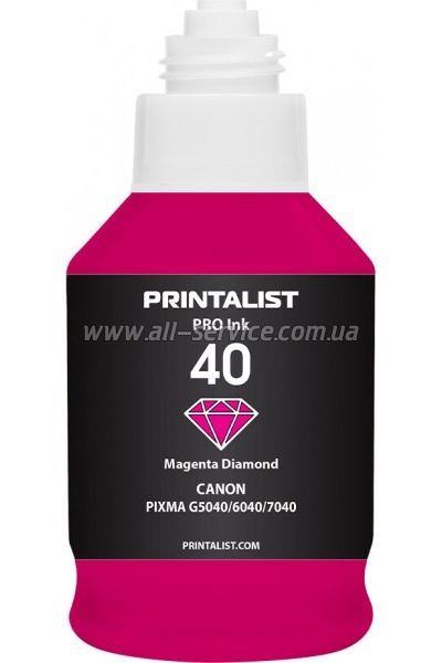  PRINTALIST GI-40 Canon G5040/ G6040 190 Magenta (PL40M)