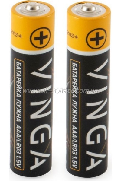  Vinga AAA LR03 Alkaline 2pcs (VJABAAA2)