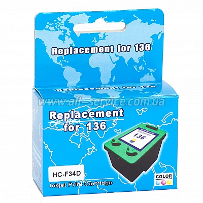  MicroJet HP PSC 1513  HP 136/ C9361HE Color (HC-F34D)