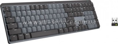  Logitech MX Mechanical Wireless Illuminated Performance UA Graphite (920-010759)