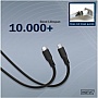 ���� ������ USB-C to USB-C 2.0m USB 3.2 Gen1 5G 100W 4K silicone black Digitus (AK-300342-020-S)