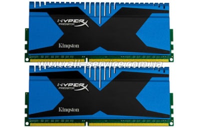  2x4Gb KINGSTON HyperX OC KIT DDR3, 1866Mhz CL10 Predator Ser (KHX18C10T2K2/8)