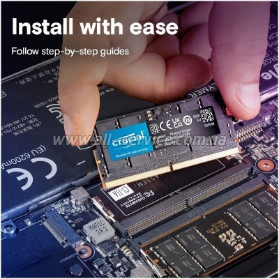     SoDIMM DDR5 32GB 5600 MHz Micron (CT32G56C46S5T)