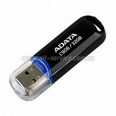 ������ ADATA 32GB USB 2.0 C906 White (AC906-32G-RWH)