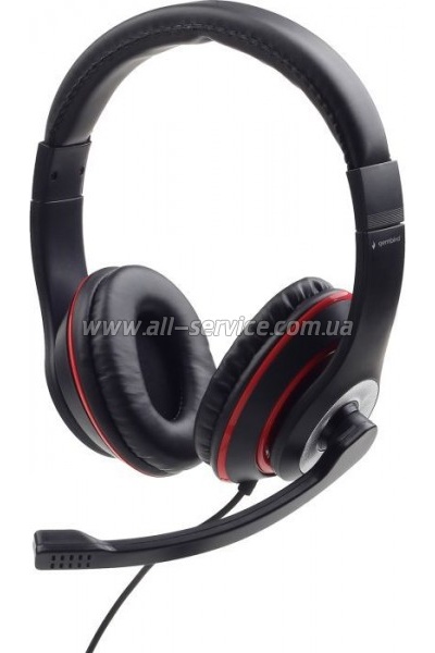  Gembird MHS-03-BKRD Black/Red (MHS-03-BKRD)