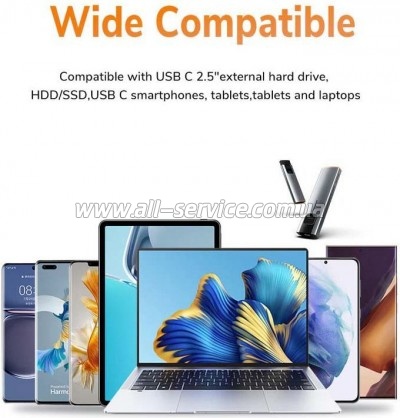���� ������ USB 3.1 AM to USB-C 1.5m Cabletime (CA915231)