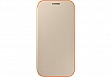  Samsung Neon Flip Cover   Galaxy A5 2017 (A520) Gold (EF-FA520PFEGRU)