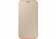  Samsung Neon Flip Cover   Galaxy A5 2017 (A520) Gold (EF-FA520PFEGRU)