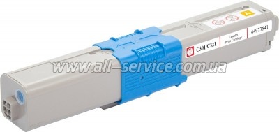 �������� BASF OKI C301/ C321/ MC332/ MC342 ������ 44973541 Yellow (BASF-KT-44973541)