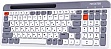 Maxxter KBW-02G-UA Wireless Grey (KBW-02G-UA)