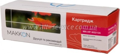 �������� Makkon HP CLJ M182/ M183 ������ W2413A magenta (MN-HP-W2413A)