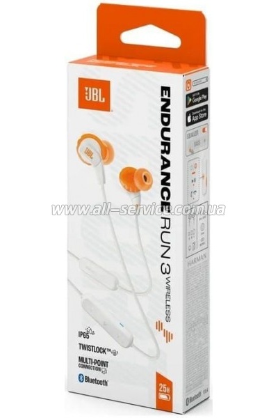 �������� JBL Endurance Run 3 Wireless White (JBLENDURRUN3BTWHT)