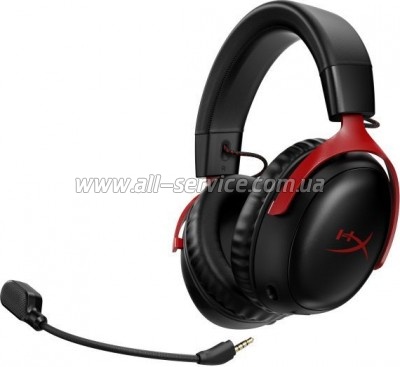  HyperX Cloud III Wireless Black-Red (77Z46AA)