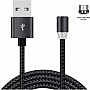 ���� ������ USB 2.0 AM to Micro 5P 1.2m Magneto black XoKo (SC-355m MGNT-BK)