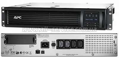  APC Smart-UPS RM 750VA 2U LCD (SMT750RMI2U)