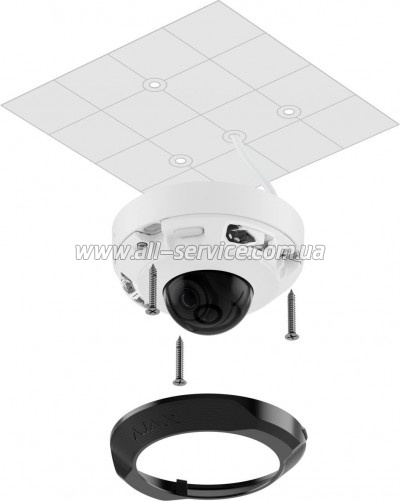 ������ ��������������� Ajax DomeCam Mini (5/2.8) white