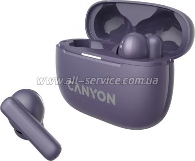 �������� Canyon TWS-10 OnGo ANC ENC Purple (CNS-TWS10PL)