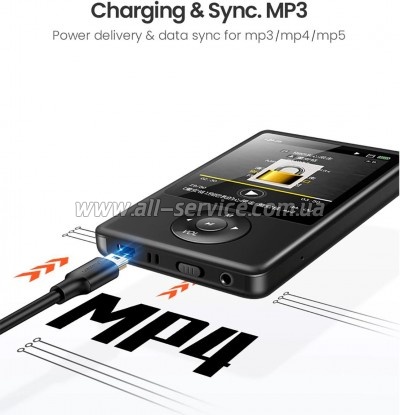 ���� ������ USB 2.0 AM to Mini 5P 2.0m US132 black Ugreen (30472)