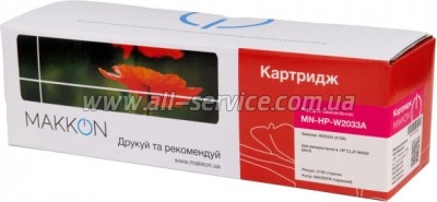 �������� Makkon HP 415A CLJ Pro M414/ M454/ M479 ������ W2033A magenta (MN-HP-W2033A)