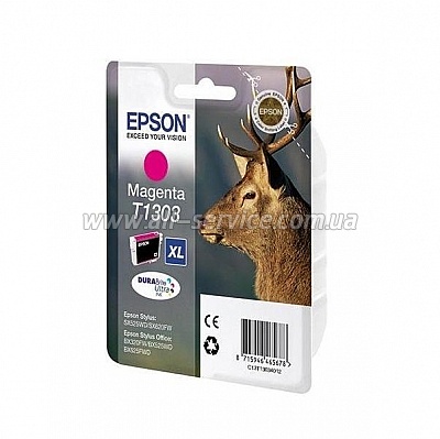  Epson St SX525WD/Office B42WD/BX625FWD magenta XL (C13T13034012)