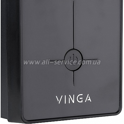  Vinga LCD 1200VA metal case with USB (VPC-1200MU)