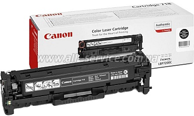  Canon 718 LBP-7200/ MF-8330/ 8350 black (2662B002)