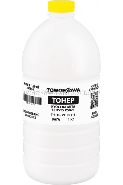 ����� Tomoegawa Kyocera Mita Ecosys P5021 ����� 1�� Yellow (TSM-VF-05Y-1)