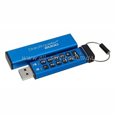  8GB Kingston DataTraveler 2000 Metal Security (DT2000/8GB)